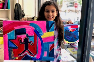 Teens: Creative Time: Painting + Mixed Media Fun